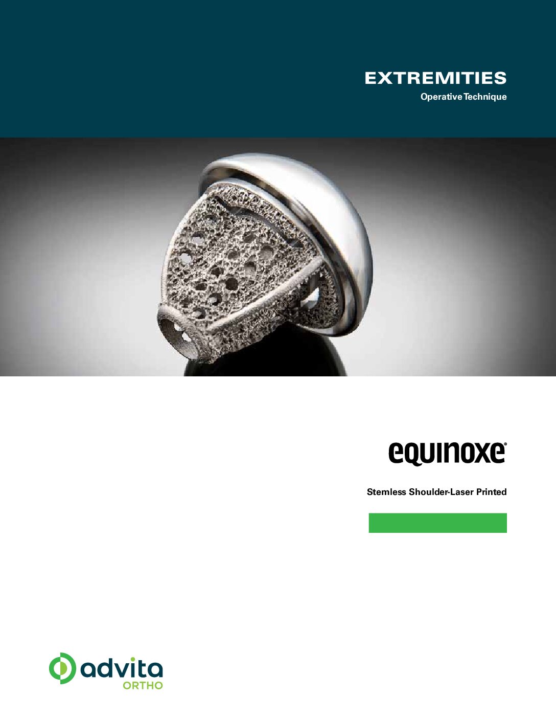 Equinoxe Stemless Laser Cage Operative Technique