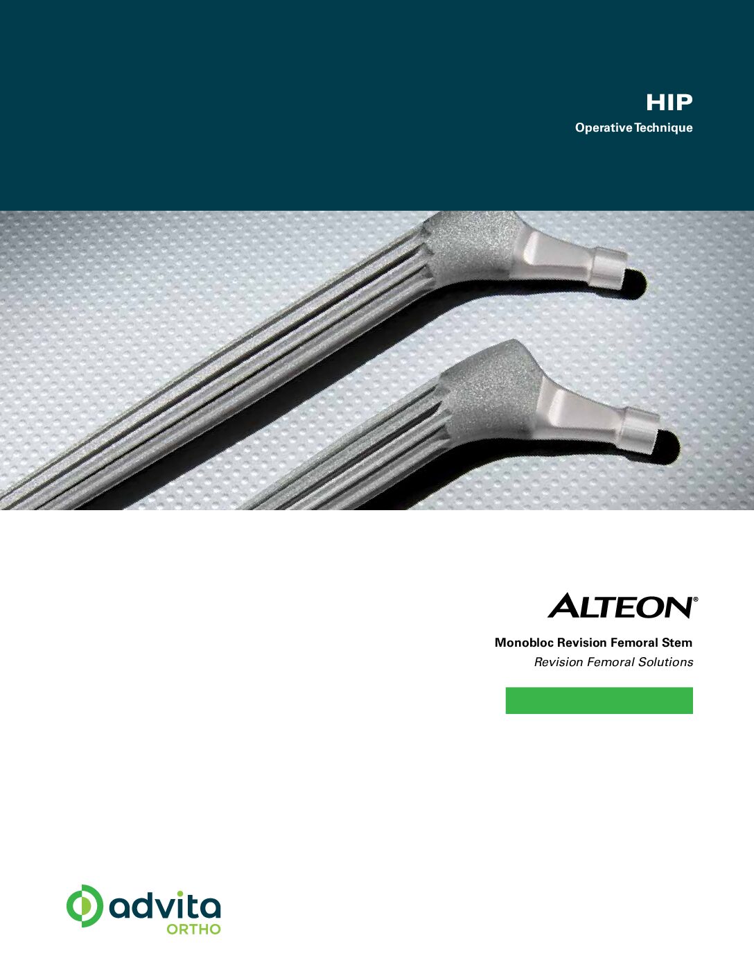 Alteon Monobloc Revision Operative Technique