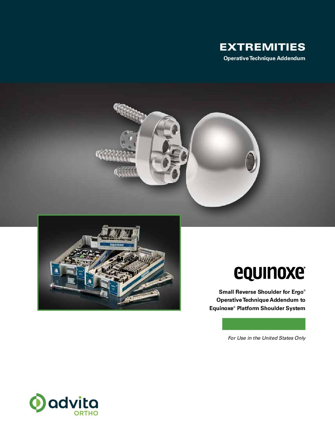 Equinoxe Small Reverse Baseplate with Ergo Operative Technique