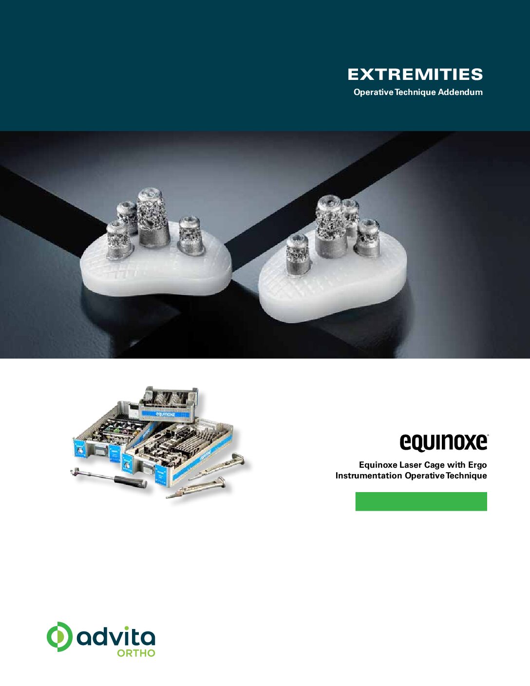 Equinoxe Laser Cage Glenoid with Ergo Instruments Operative Technique